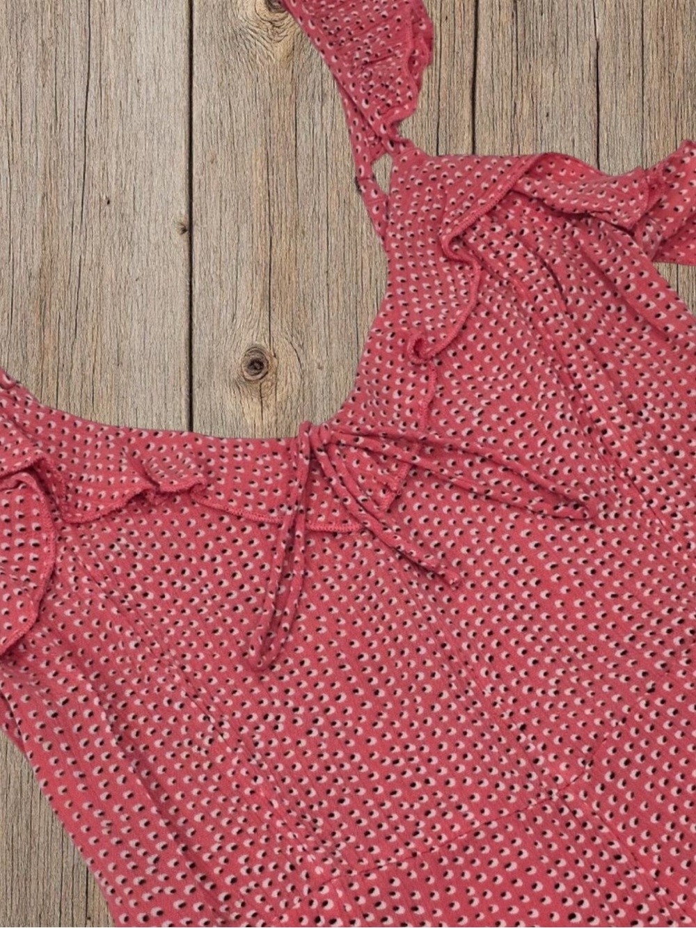 Billabong Coral Knit Sundress with Subtle Print - Picture 7 of 16